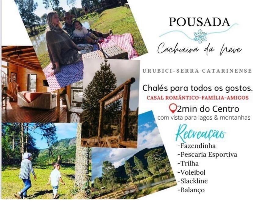 Floresta Secreta- Pousada Cachoeira Da Neve ウルビシ エクステリア 写真